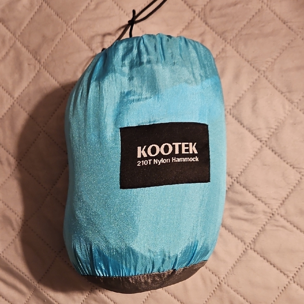 NWT Hammock Blue Nylon with Drawstring Closure